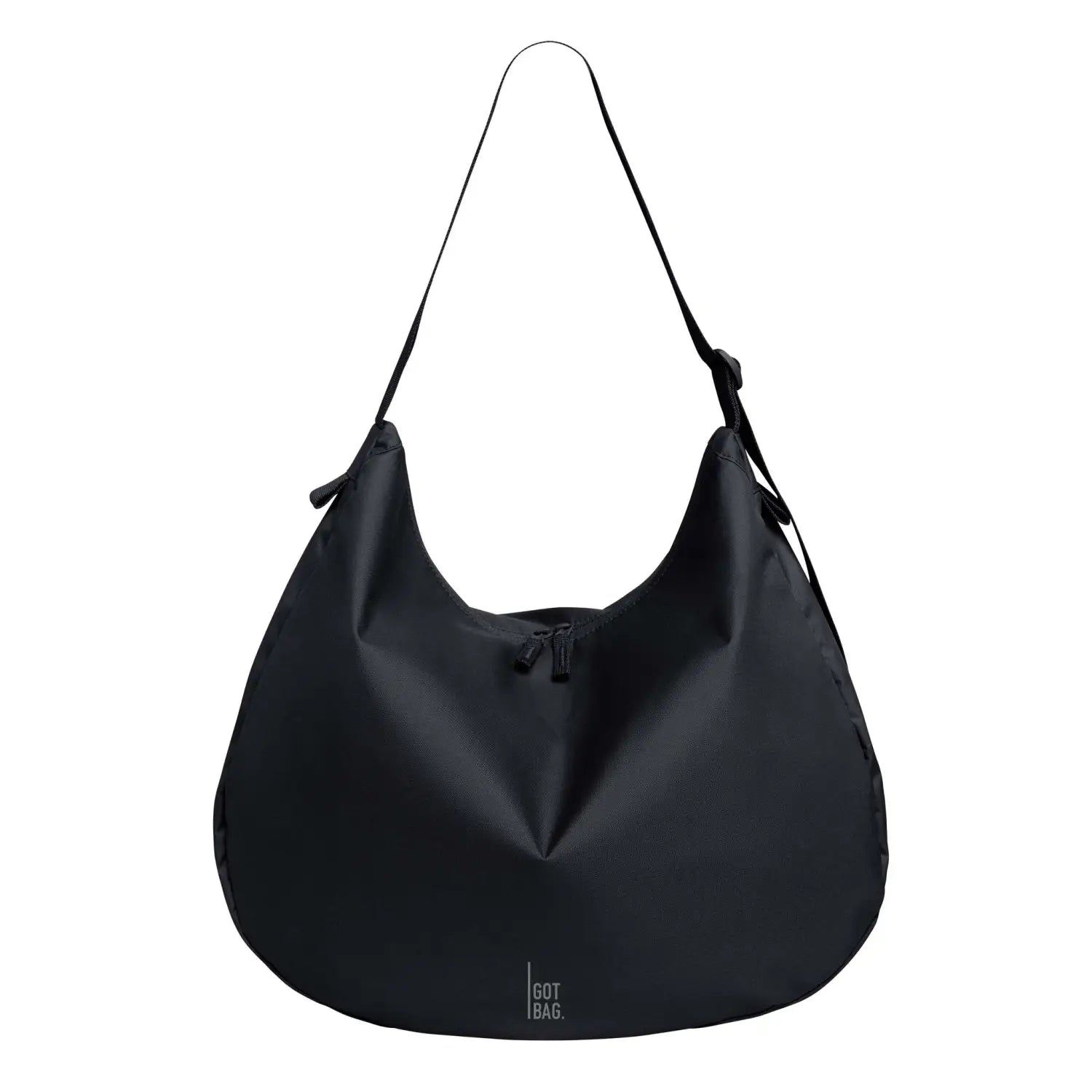 CURVED BAG MONOCHROME black