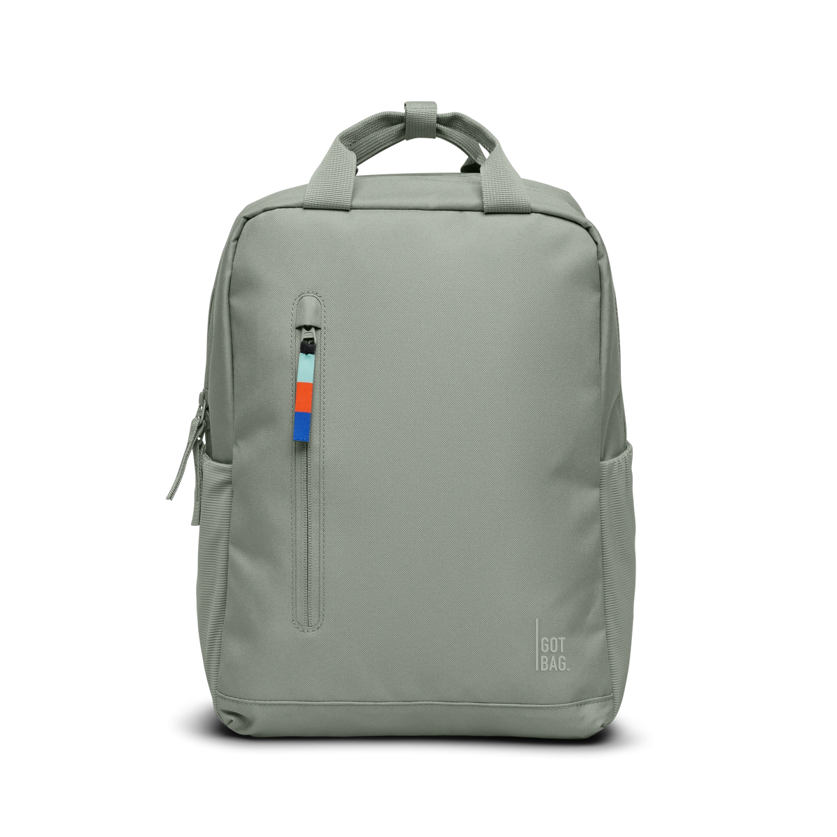 GOT BAG Daypack 2.0 Rucksack 11 L in Salbeigrün (bass), als Studioaufnahme in Frontansicht