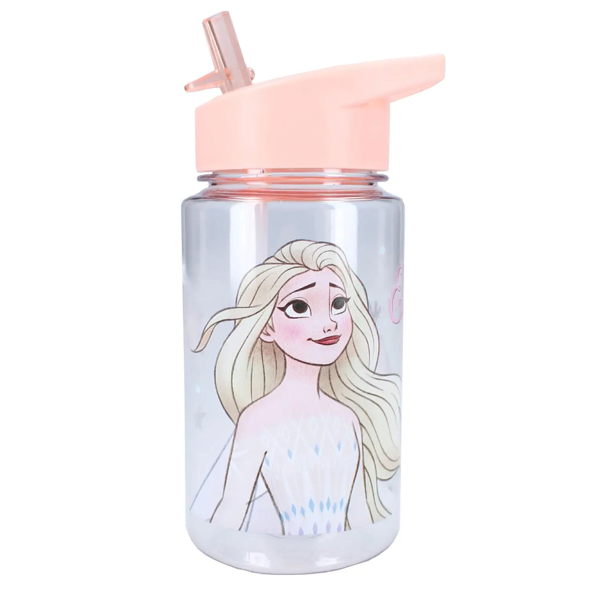 Trinkflasche 450 ml Die Eiskönigin 2 mit Trinkhalm aus dem Kita-Set
