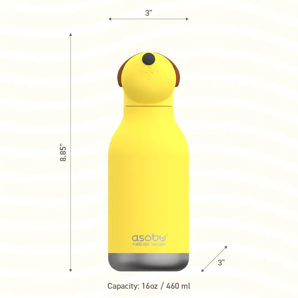 Doggie Bestie Bottle – isolierte Edelstahl Trinkflasche - Kindertrinkflasche