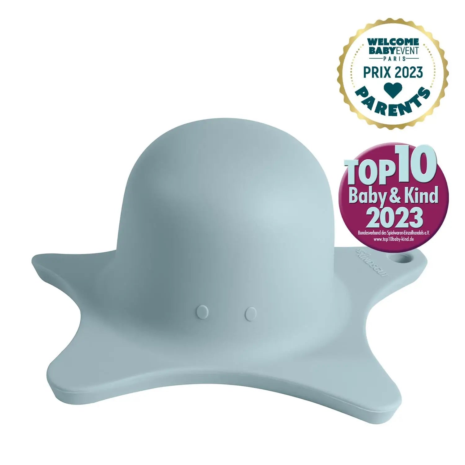 Duschhilfe für Babys & Kleinkinder – sicher & rutschfest - Hellblau