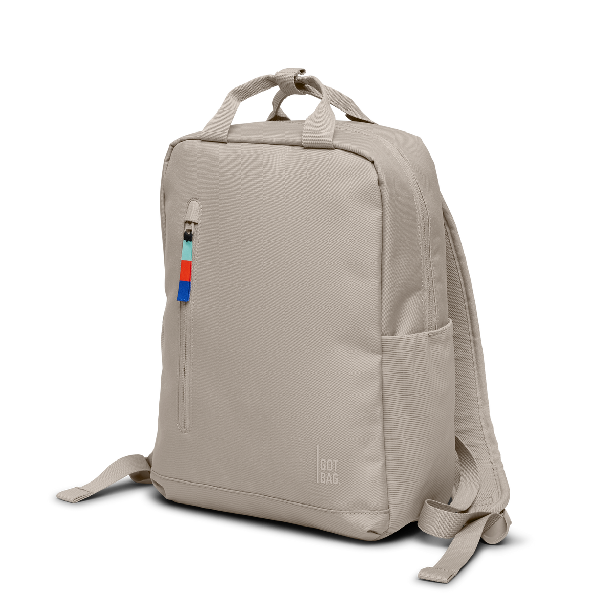 GOT BAG Daypack 2.0 Rucksack 11 L in Hellbeige (scallop), als Studioaufnahme in diagonaler Ansicht