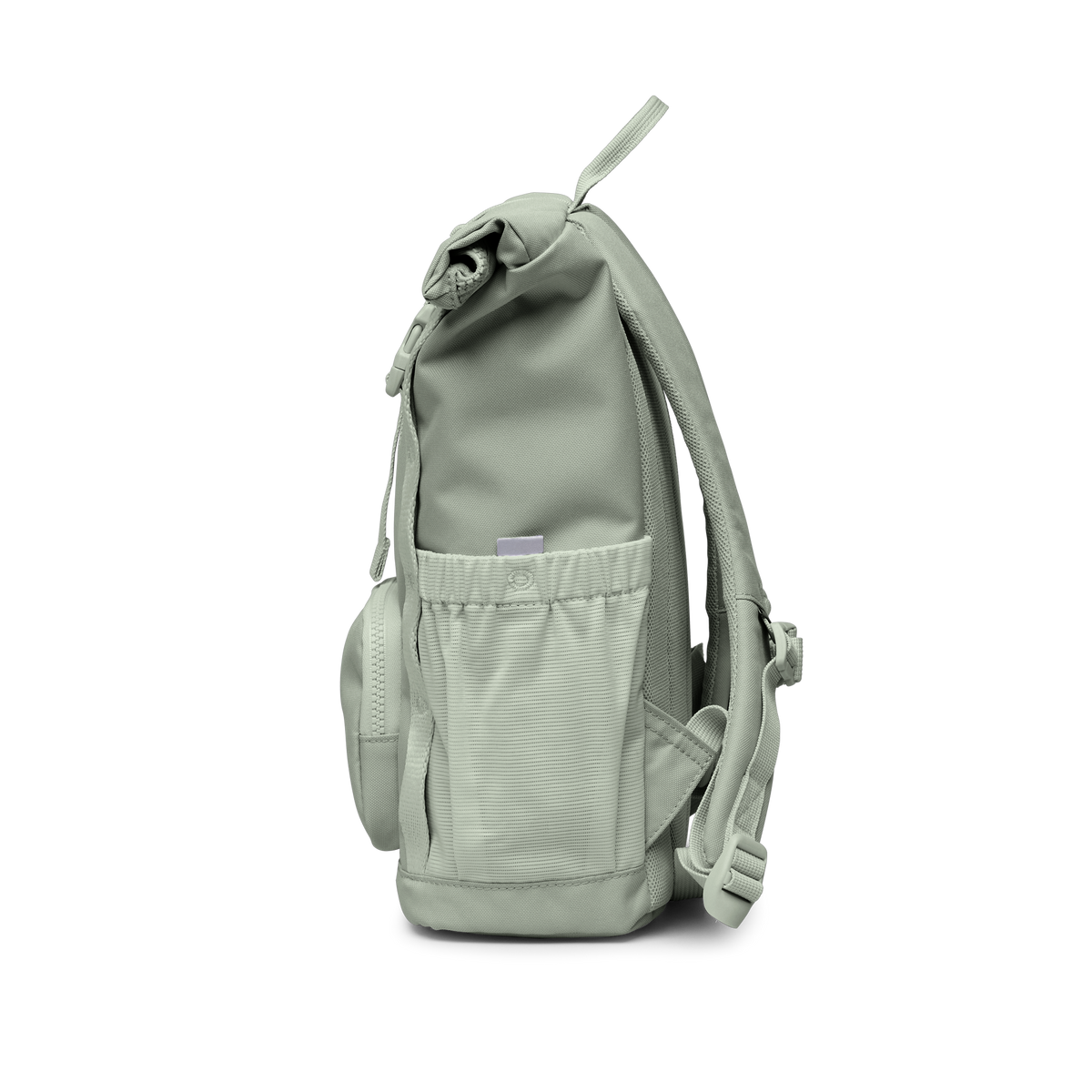 GOT BAG Kids Adventure Rolltop Kinderrucksack in Salbeigrün (bass), in Seitenansicht