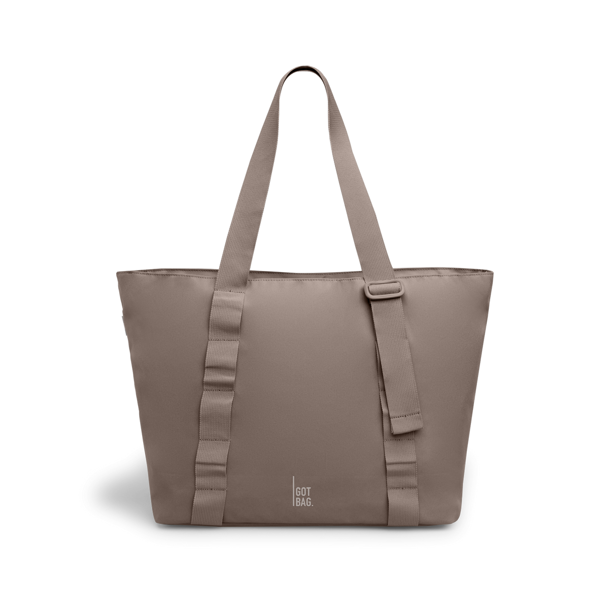 GOT BAG Tote Bag Monochrome Tragetasche in Taupe (oyster), als Studioaufnahme in Frontansicht