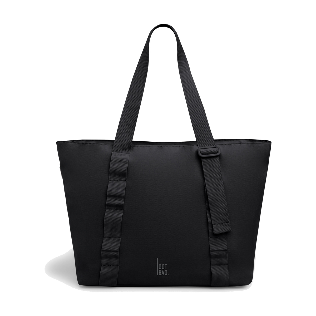 GOT BAG Tote Bag Monochrome Tragetasche in Schwarz, als Studioaufnahme in Frontansicht