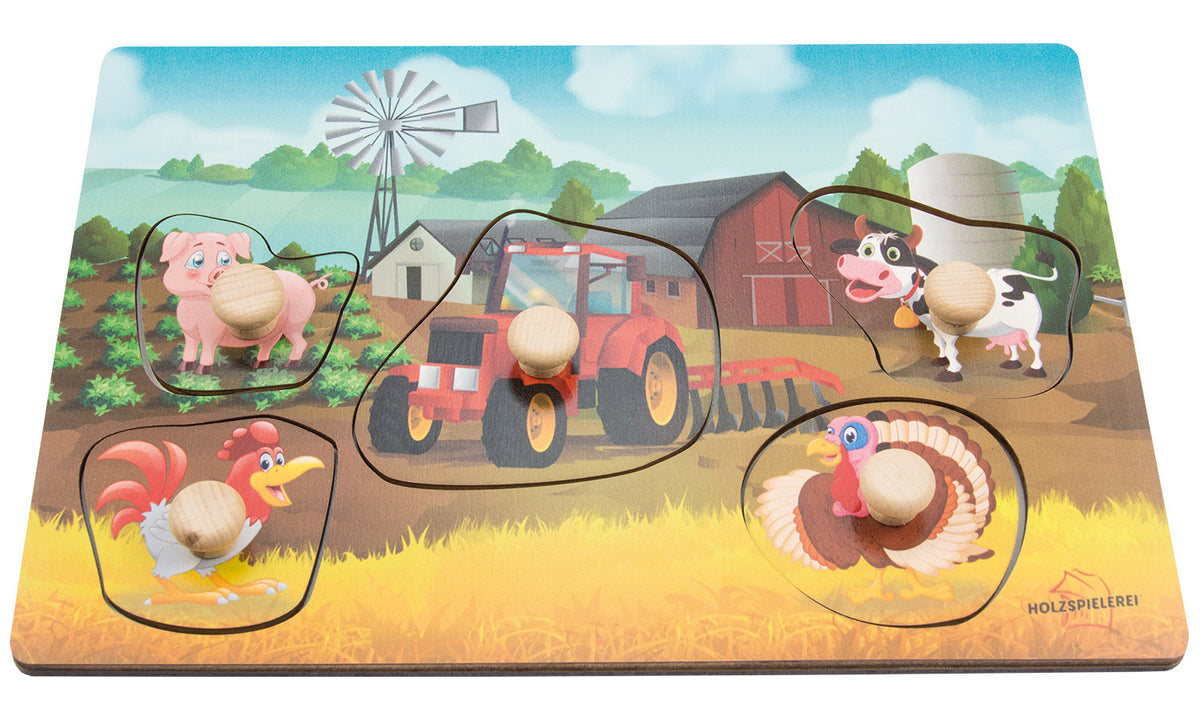Greifpuzzle Bauernhof