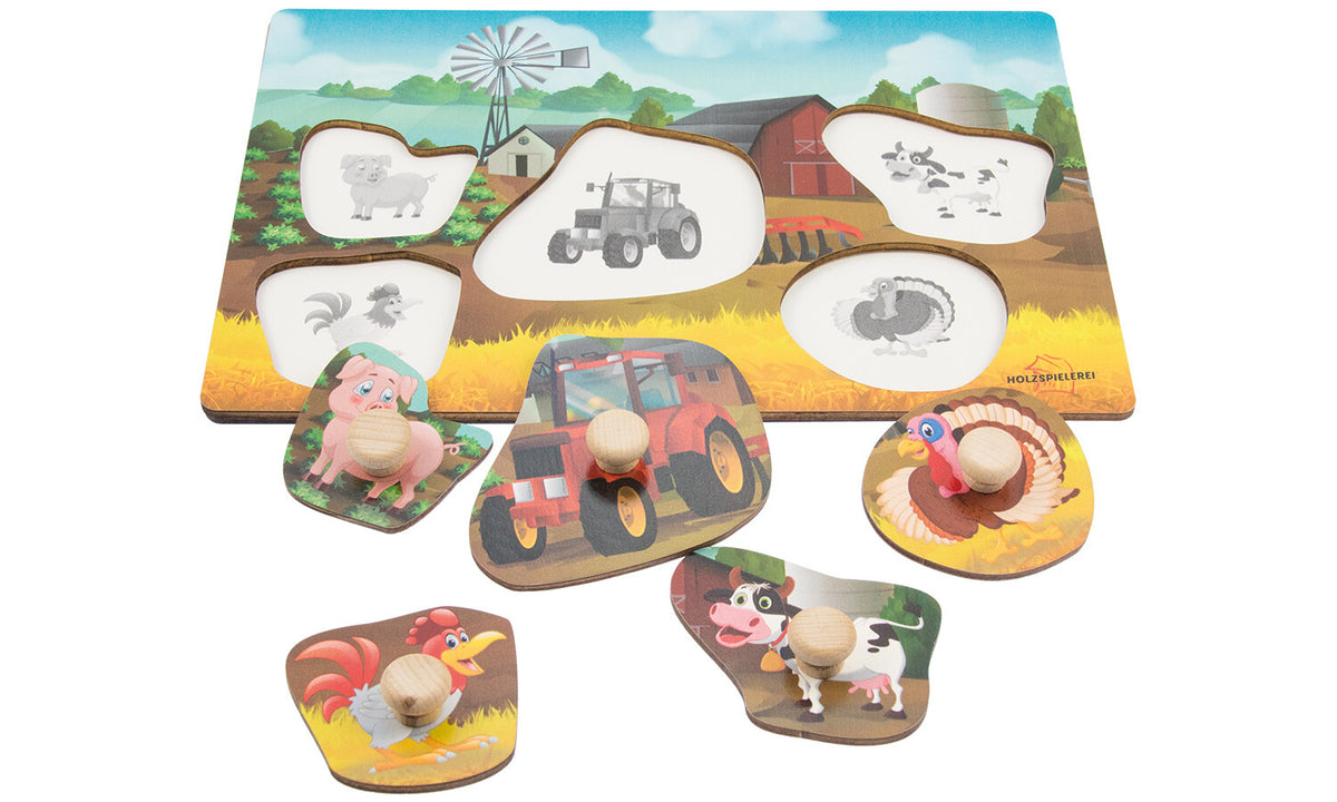Greifpuzzle Bauernhof Ansicht 3