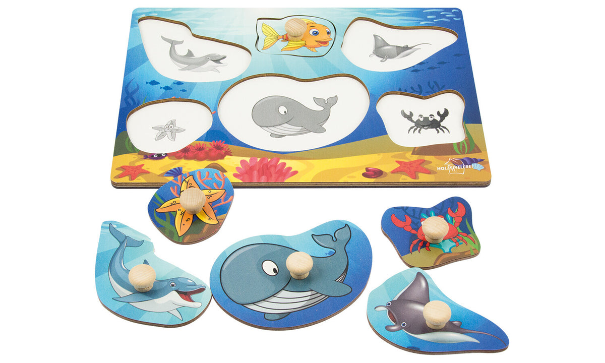 Greifpuzzle Meerestiere 2 Ansicht 3