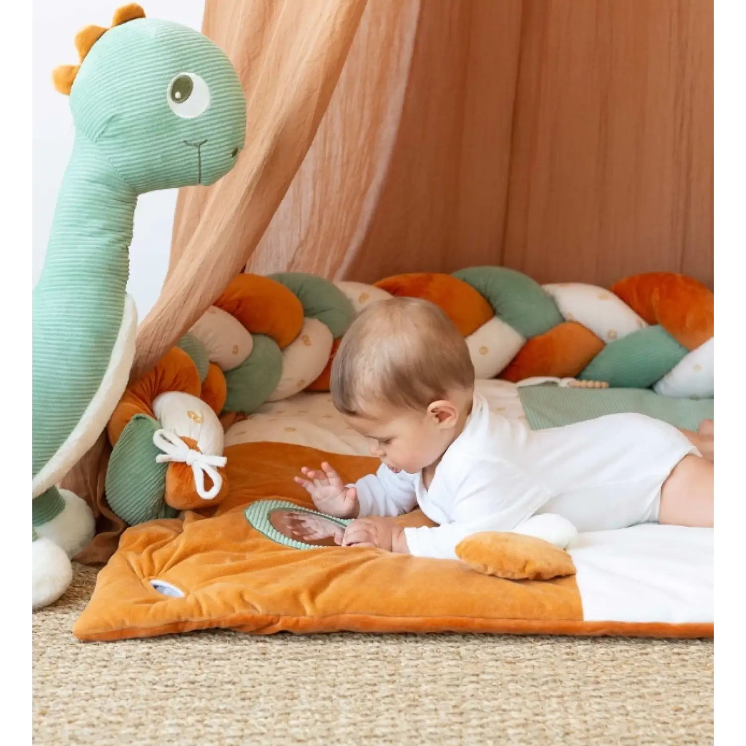 Großer Dinosaurier-Plüsch 60 cm – Diplododo