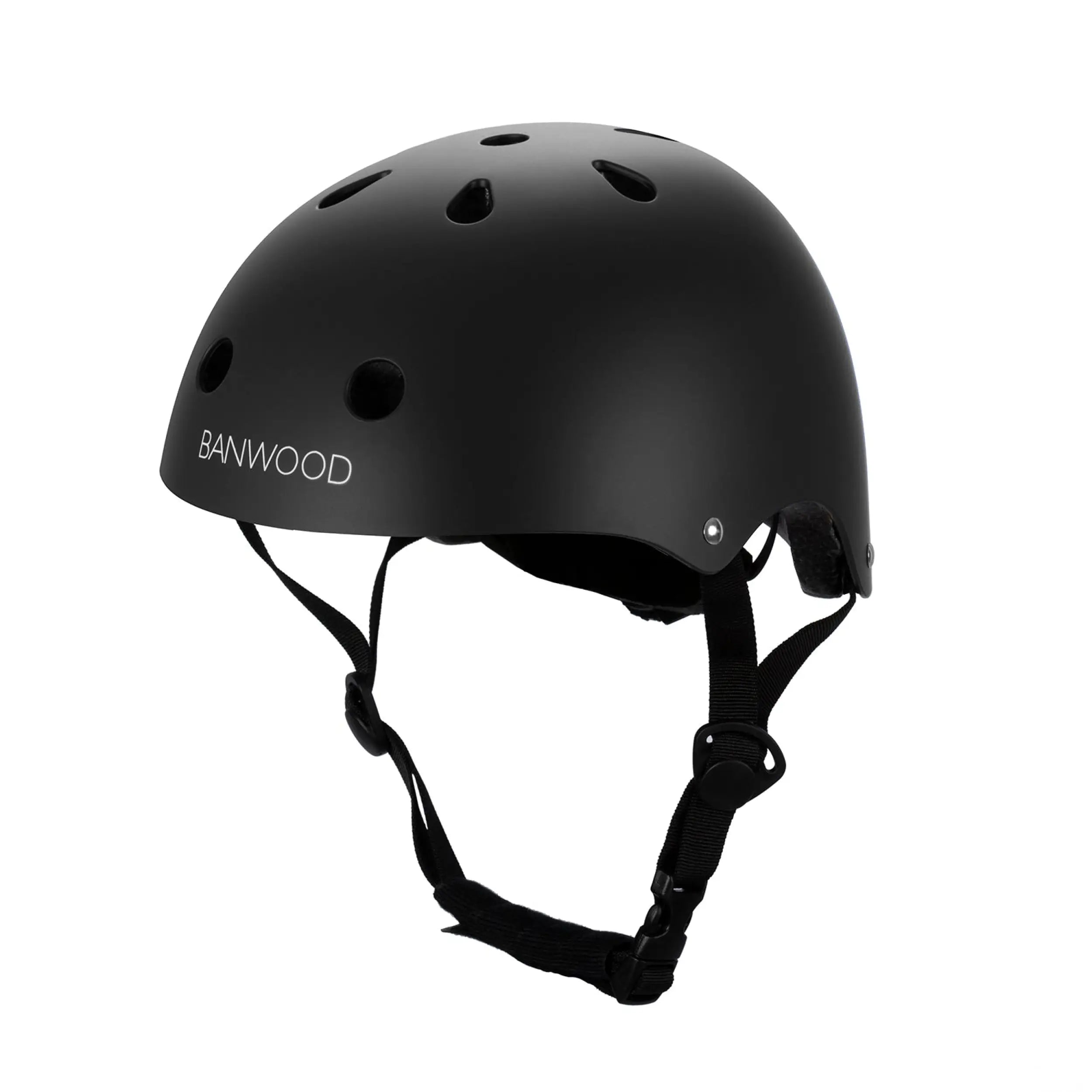 Kinder Classic Helm Matte Black – Banwood Kinderhelm