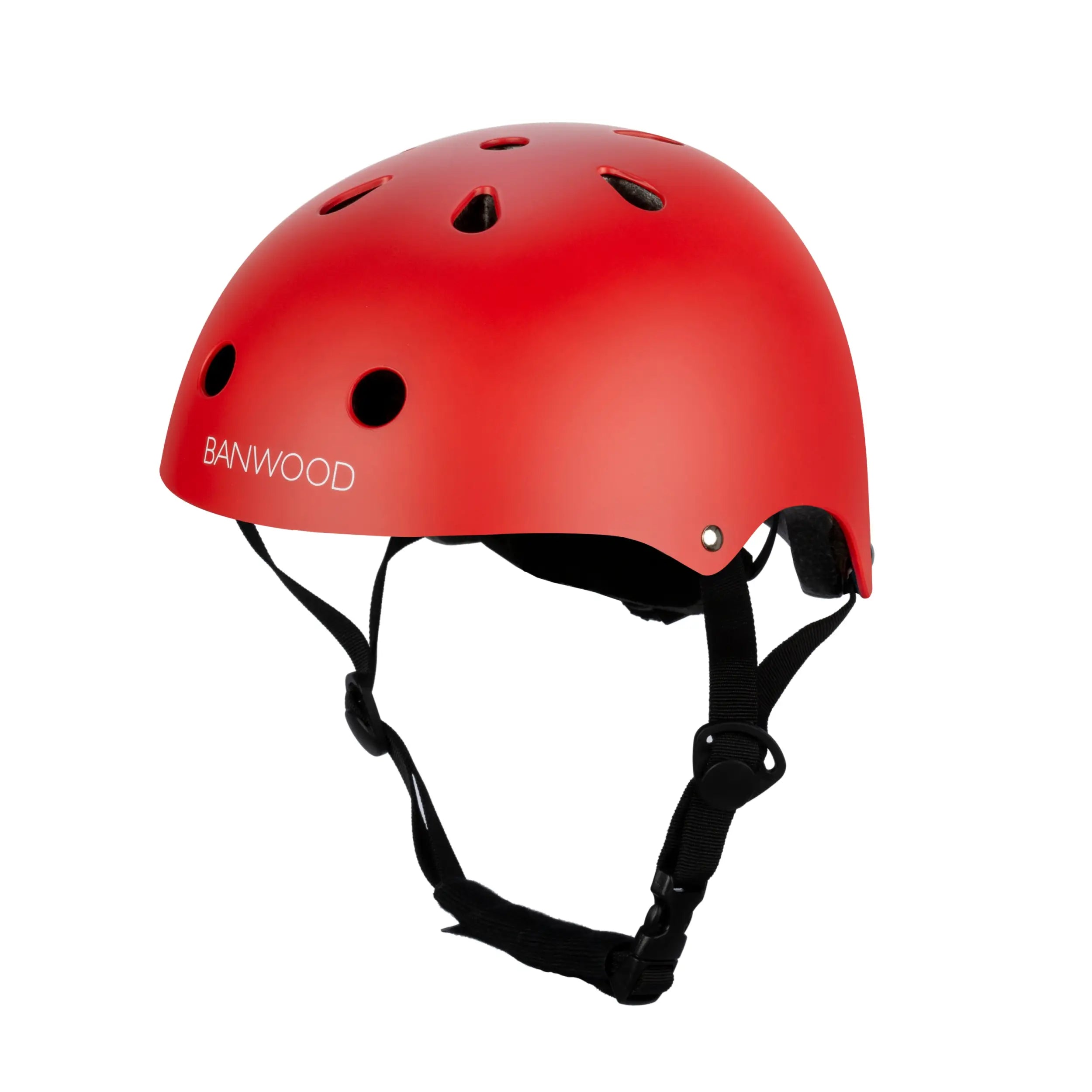 Kinder Classic Helm Matte Red – Banwood Kinderhelm