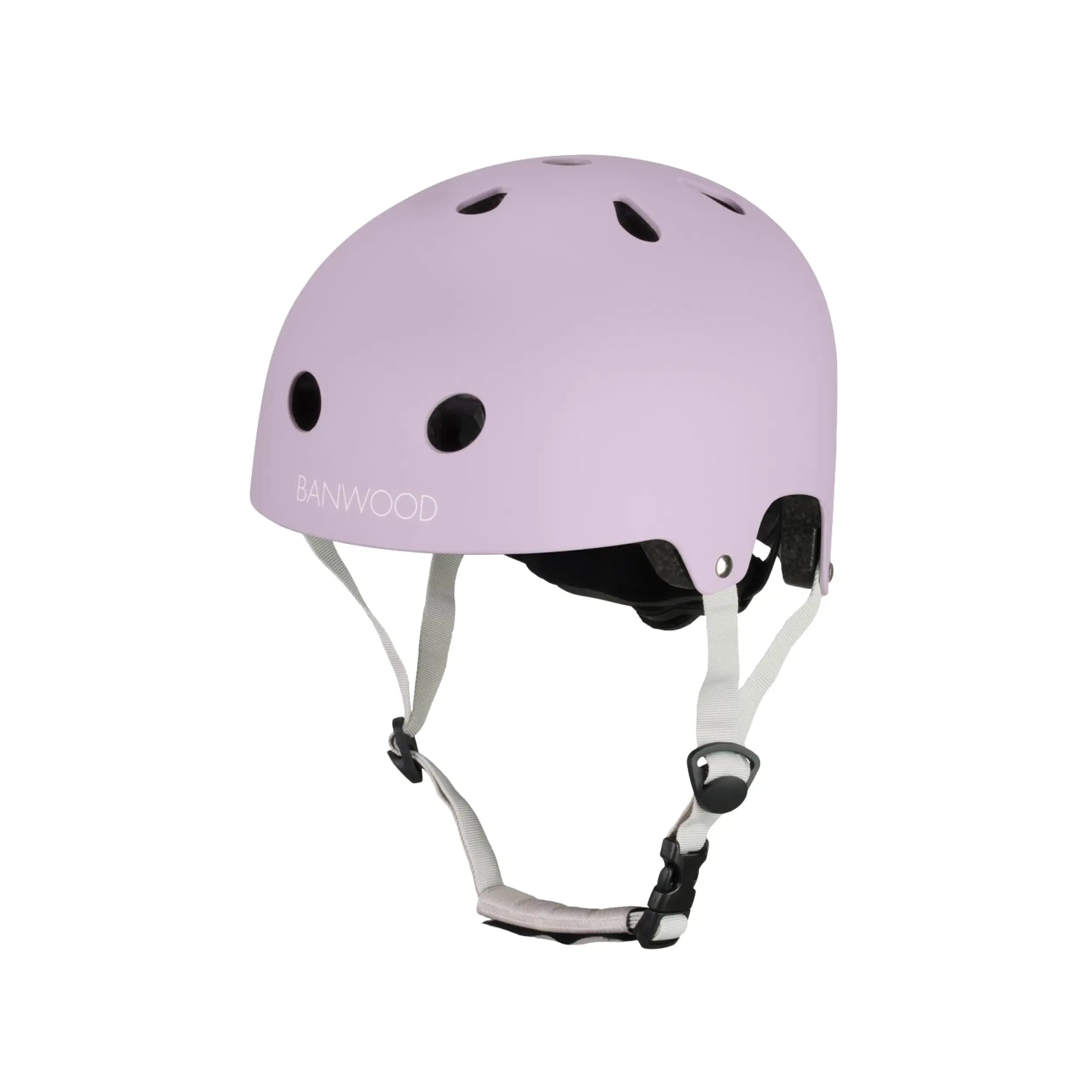 Kinder Eco Helmet Lavender – Banwood Fahrradhelm