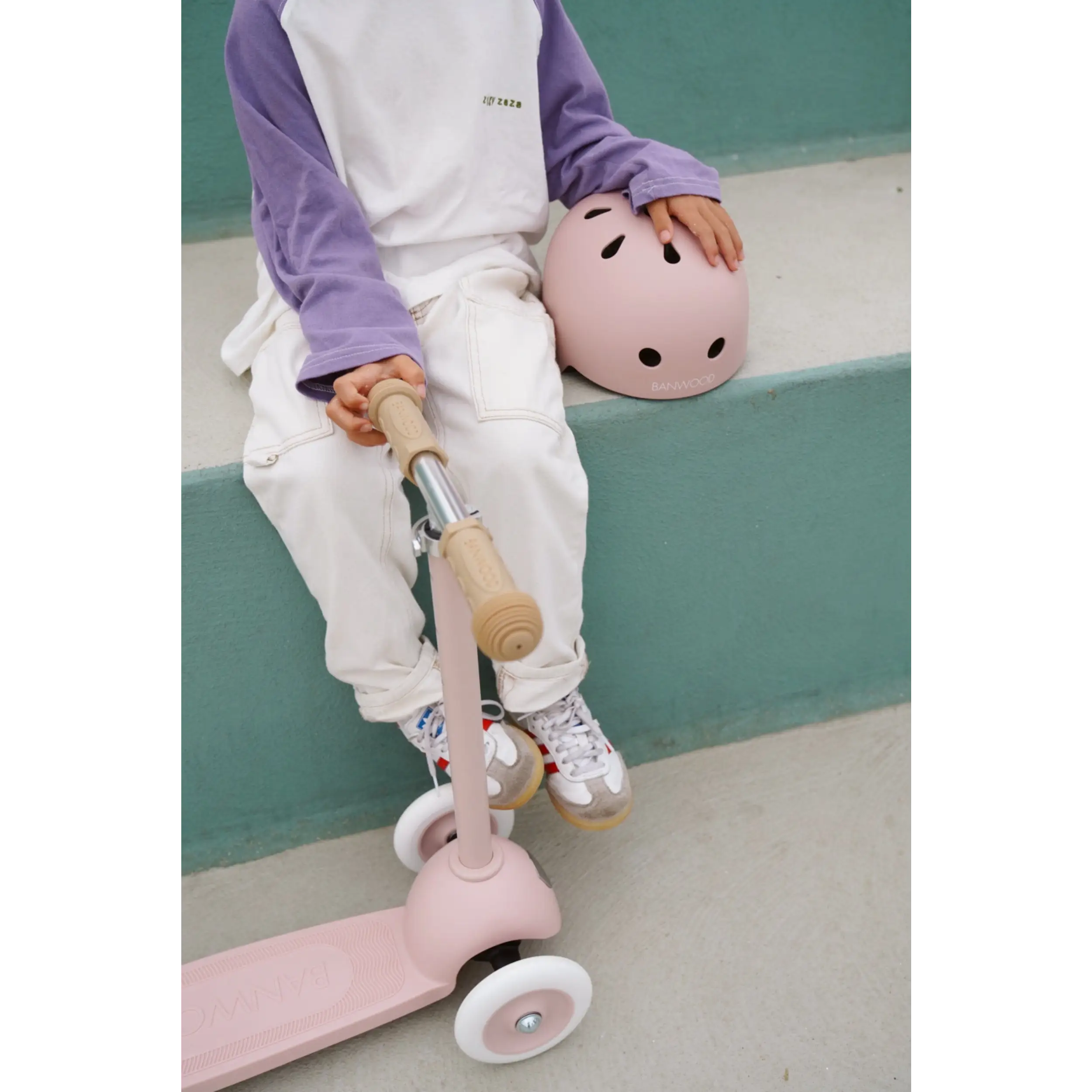 Kinder Eco Scooter Faded Pink – Banwood Eco Scooter