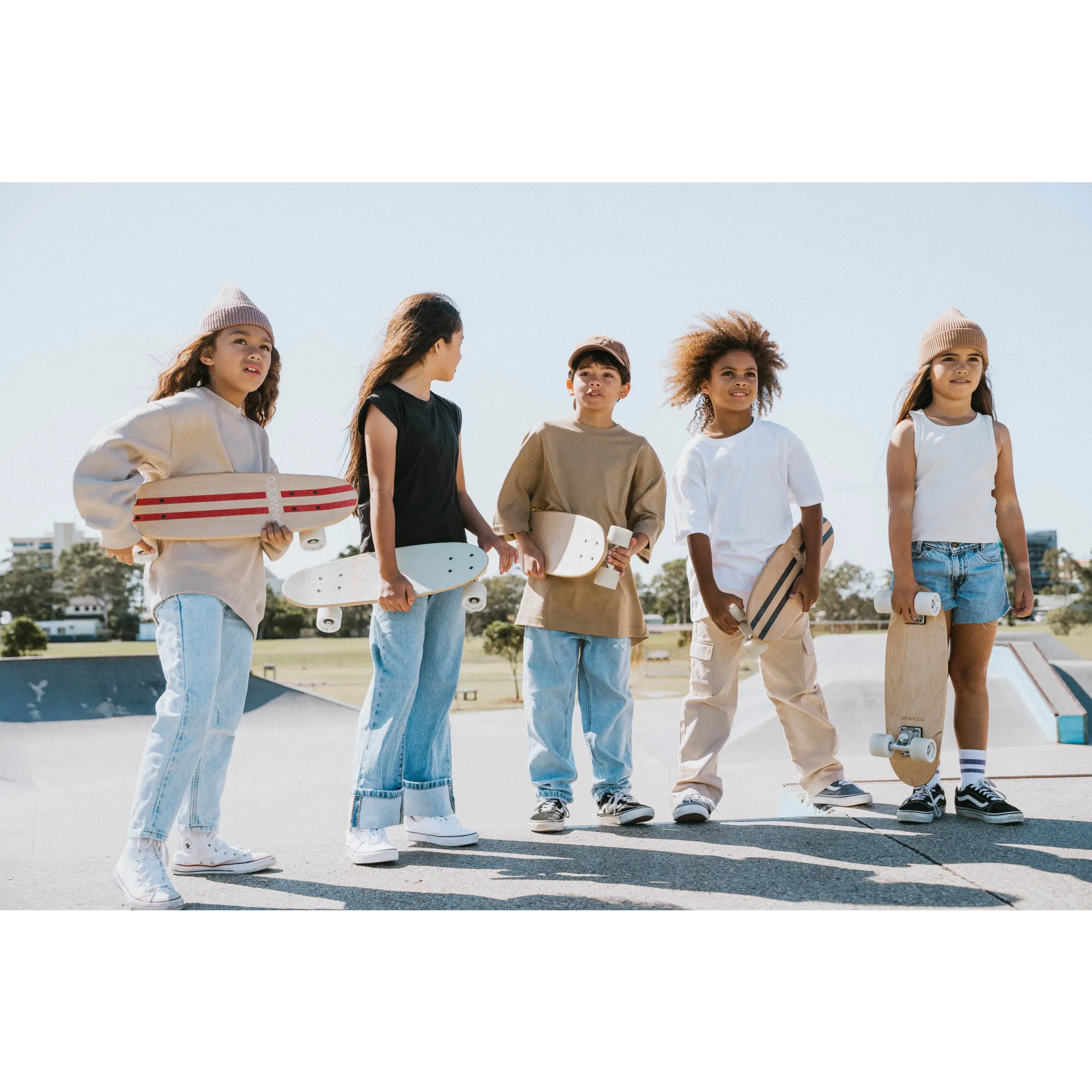 Kinder Skateboard Cream – Banwood Skateboard