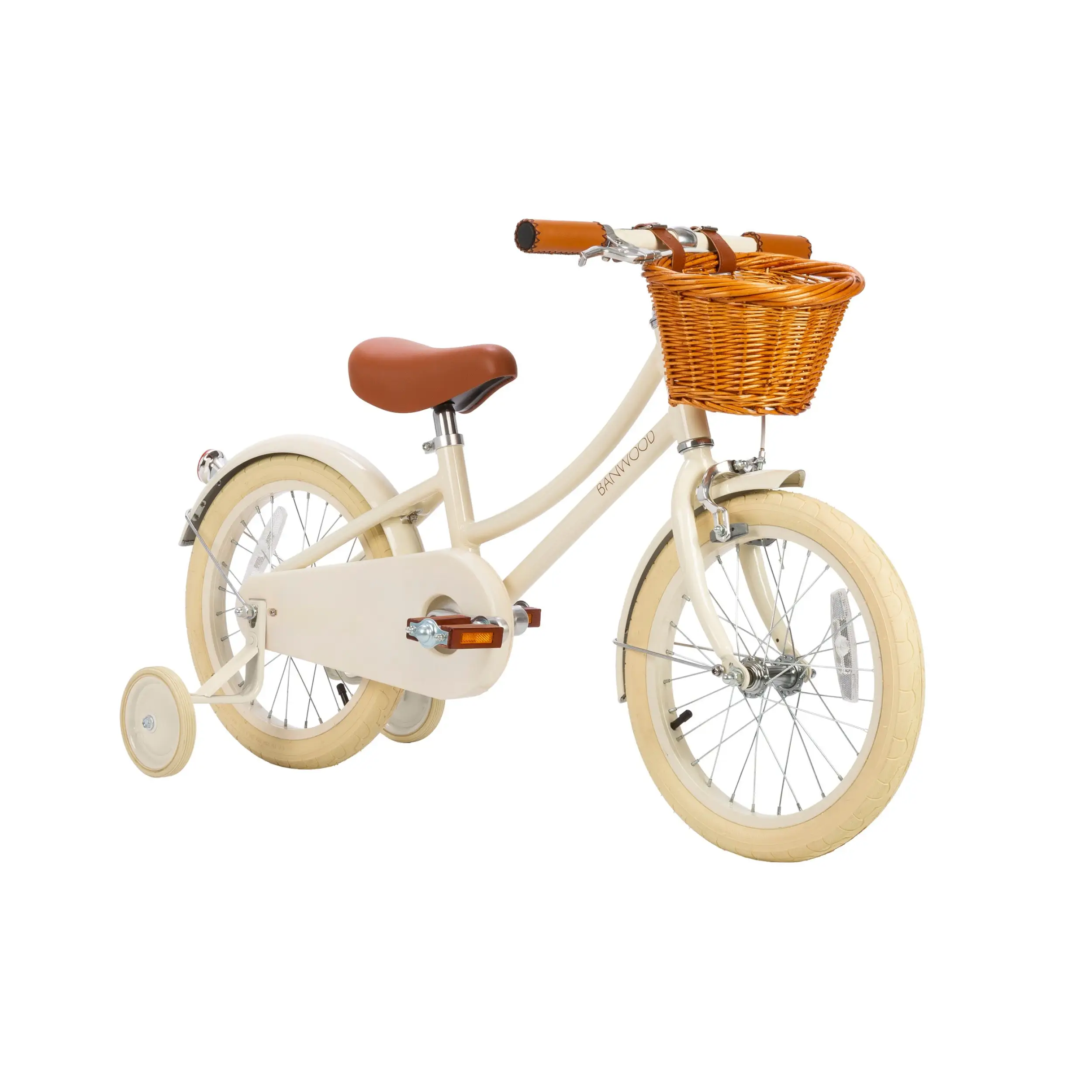 Kinderfahrrad 16 Zoll Creme – Banwood Classic Bike Creme - creme