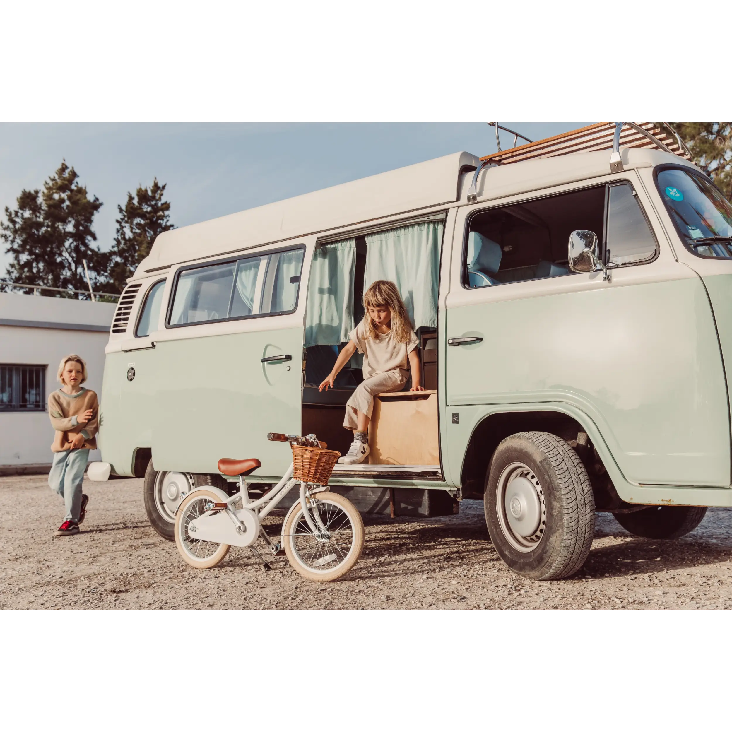 Kinderfahrrad 16 Zoll Creme – Banwood Classic Bike Creme - creme