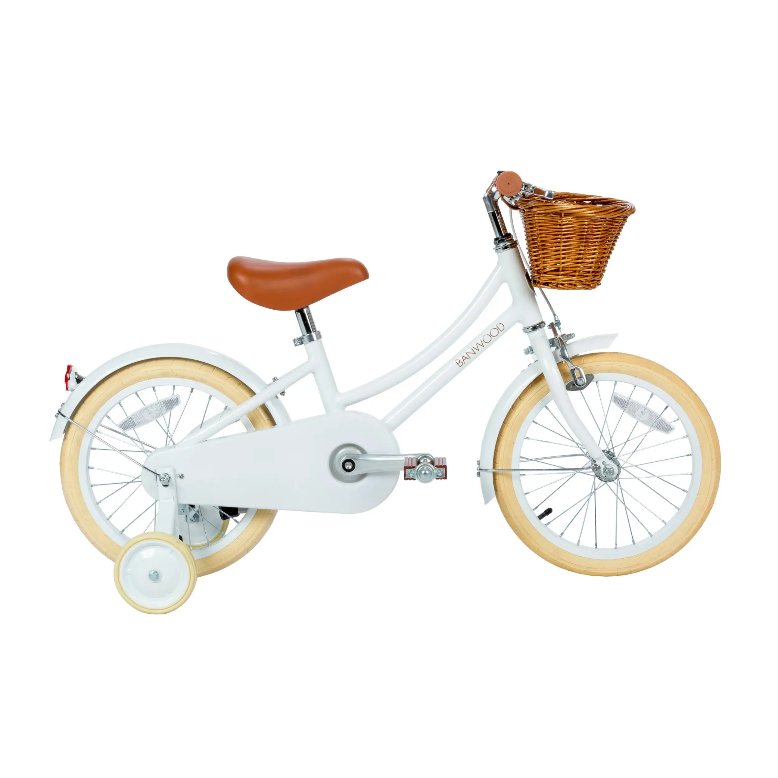 Kinderfahrrad 16 Zoll Weiß – Banwood Classic Bike Weiß - Weiß