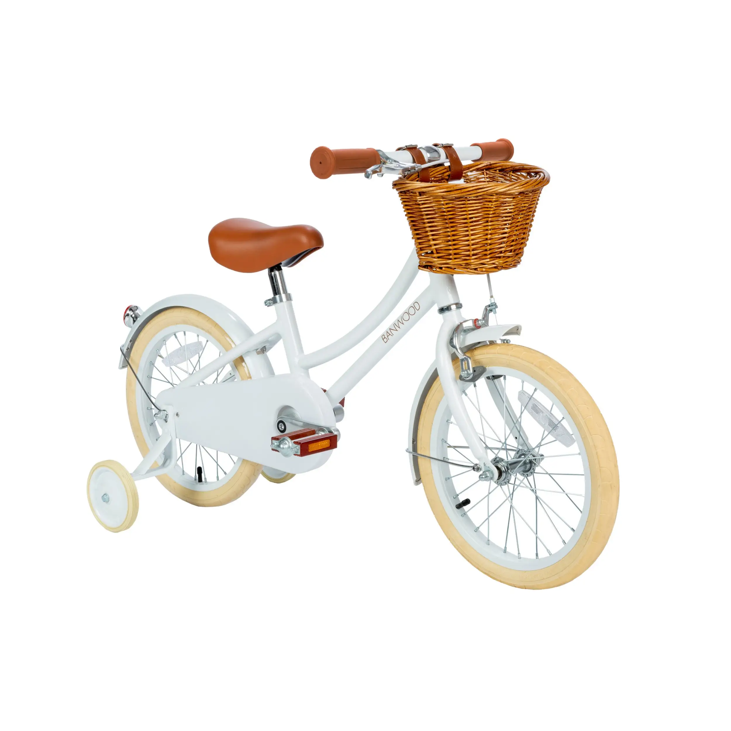 Kinderfahrrad 16 Zoll Weiß – Banwood Classic Bike Weiß - Weiß