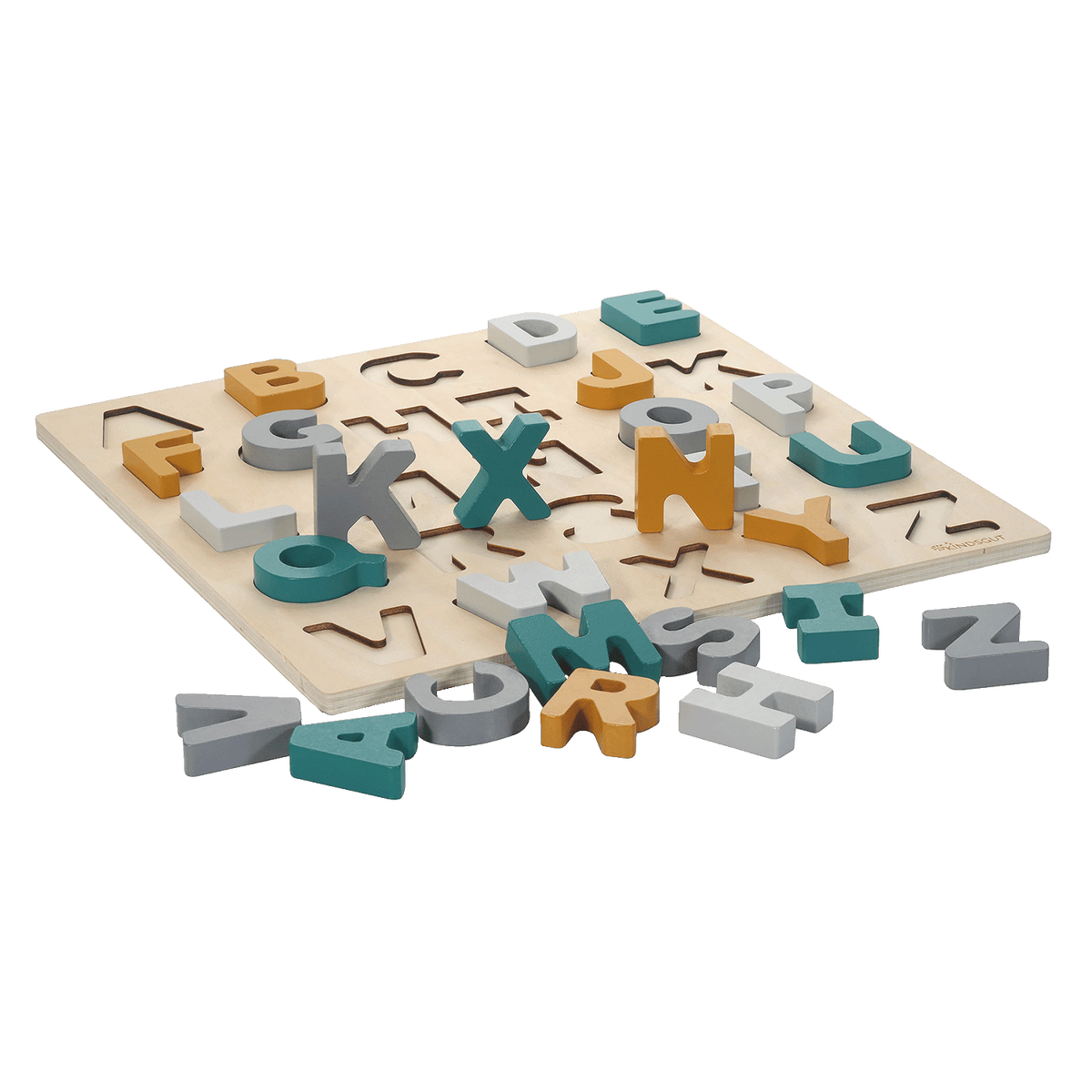 Buchstabenpuzzle Holz ABC Caspar von Kindsgut – Produktfoto 5