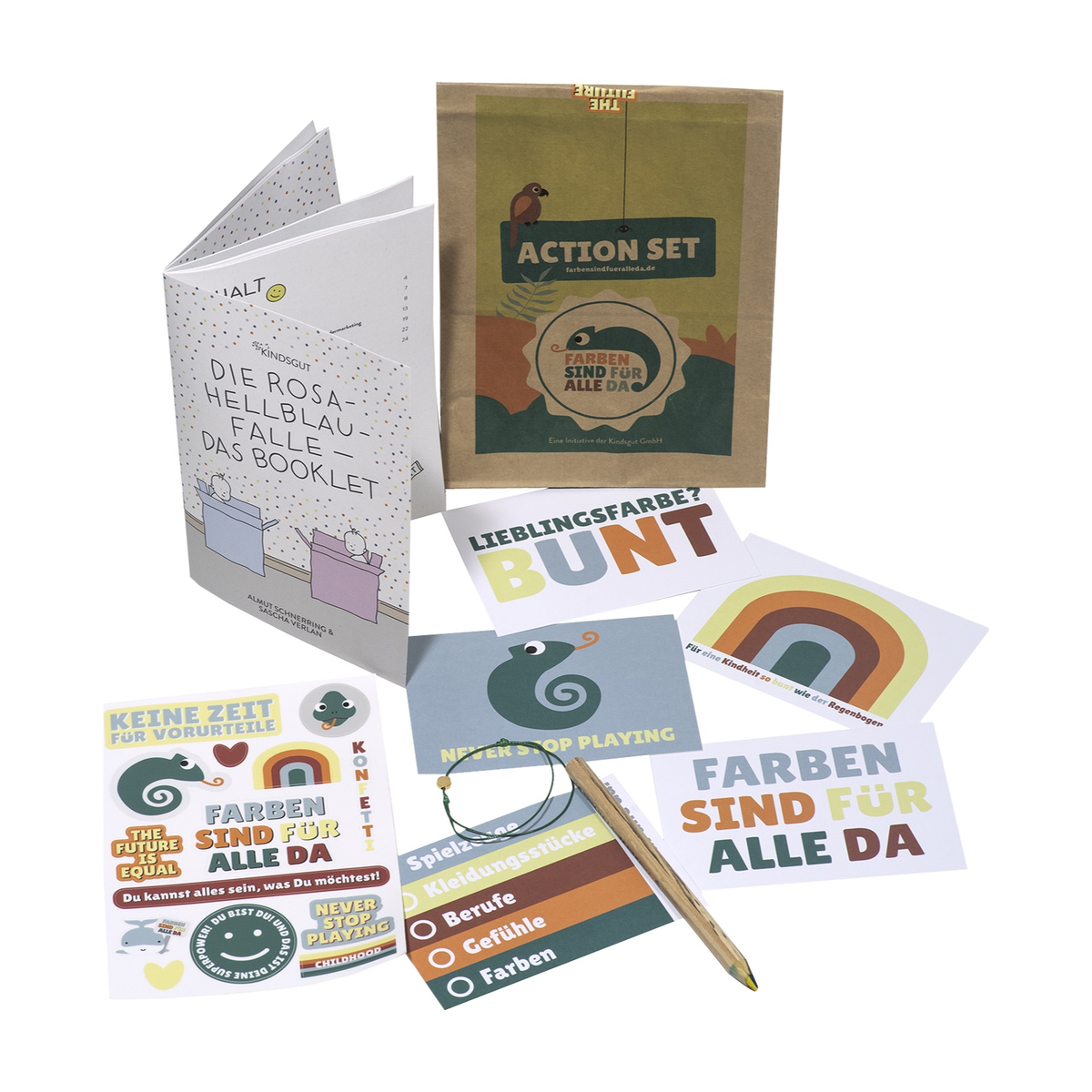 Action Set Farben für alle von Kindsgut – Produktfoto 1