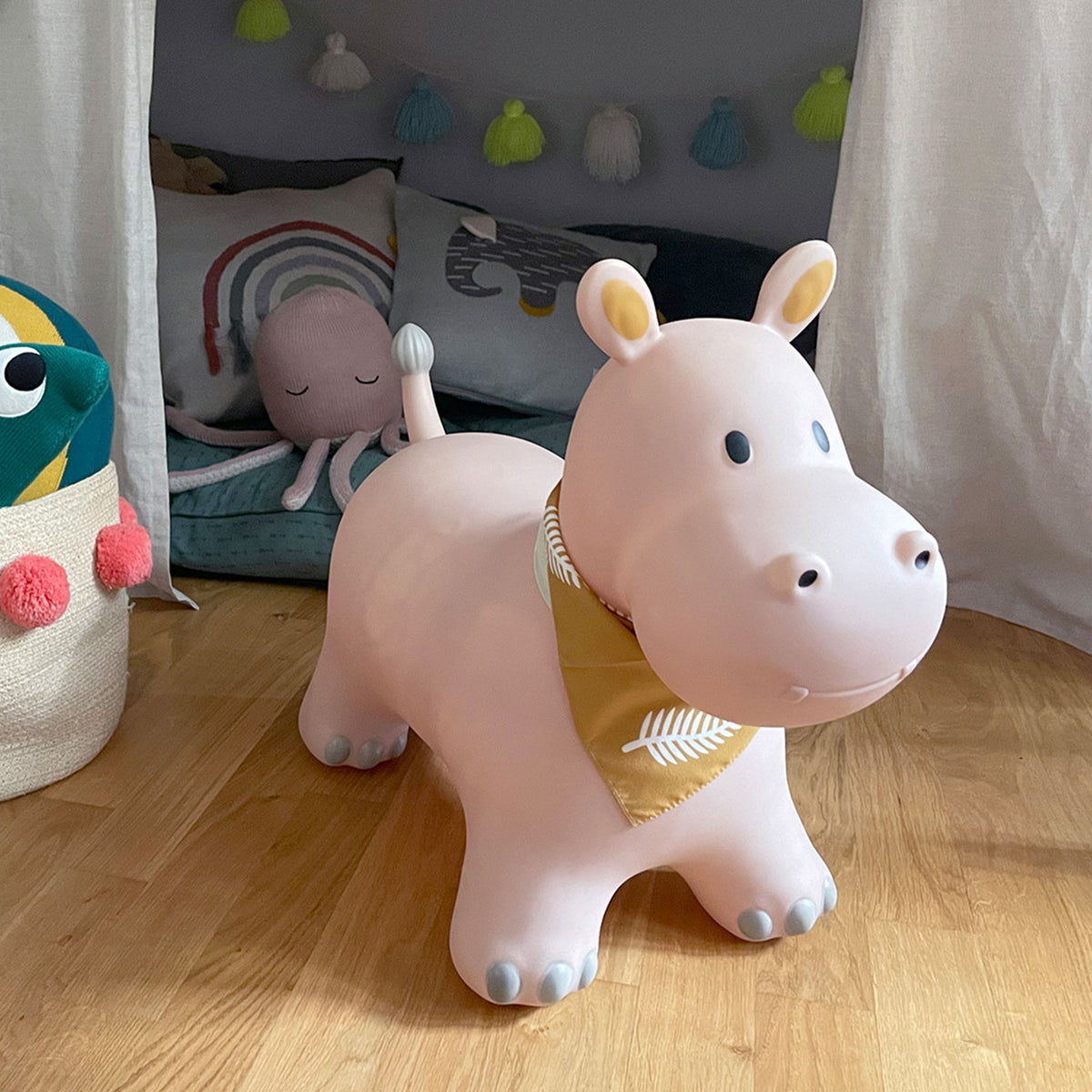 Hüpftier für Kinder Hippo von Kindsgut – Anwendungsbild 4