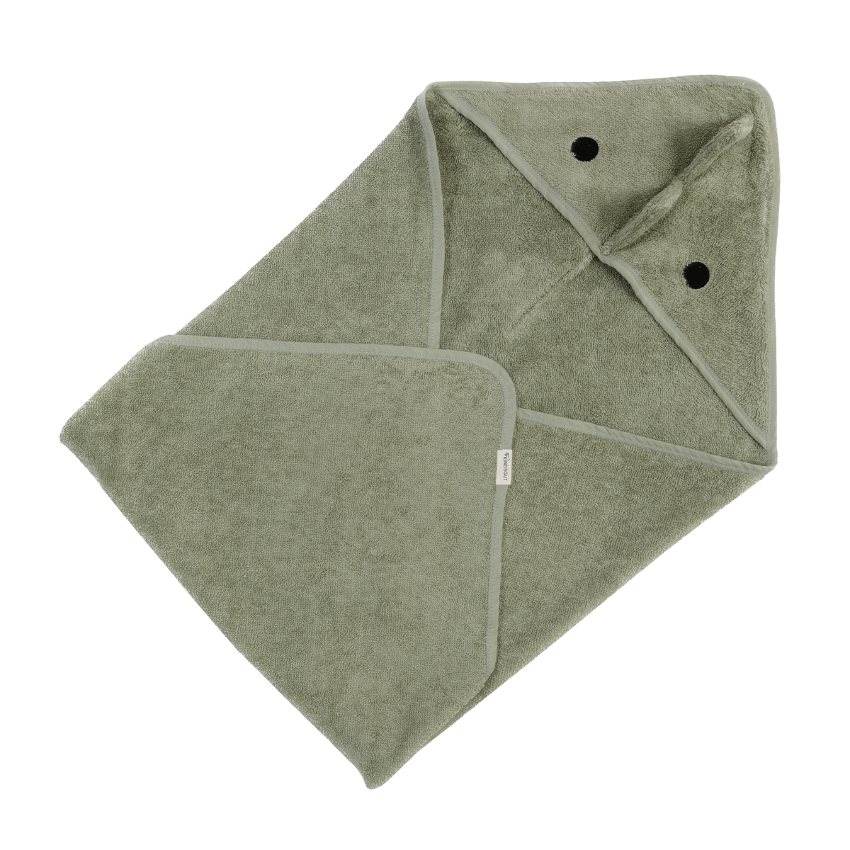 Kapuzenhandtuch Tiermotiv Dino 75 x 75 cm von Kindsgut – Produktfoto 6