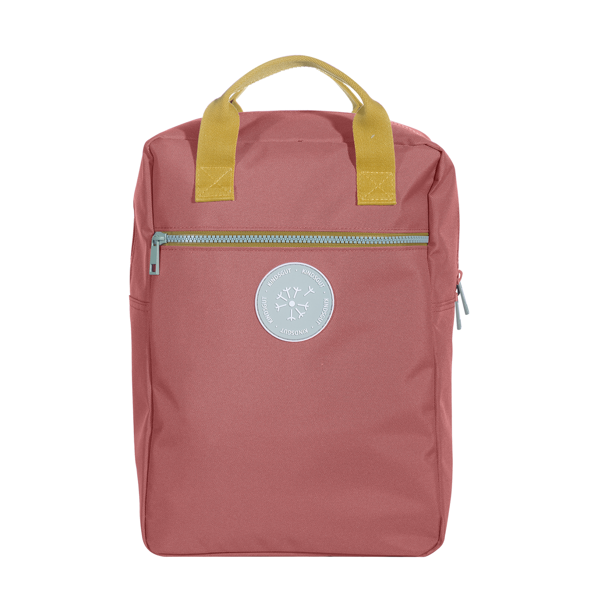 Kinderrucksack aus recycelten PET-Flaschen Maxi Altrosa von Kindsgut – Produktfoto 1