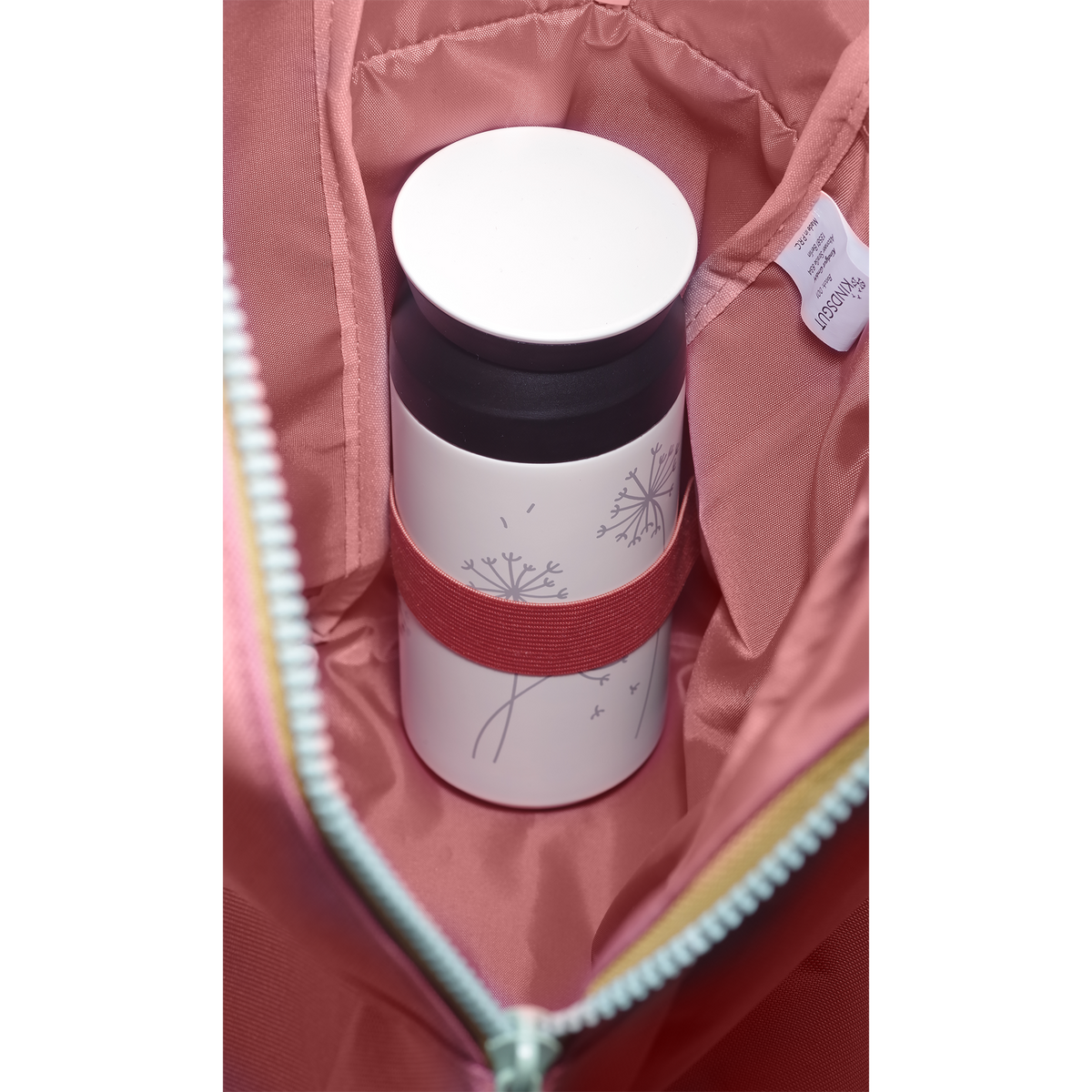 Kinderrucksack aus recycelten PET-Flaschen Maxi Altrosa von Kindsgut – Produktfoto 6