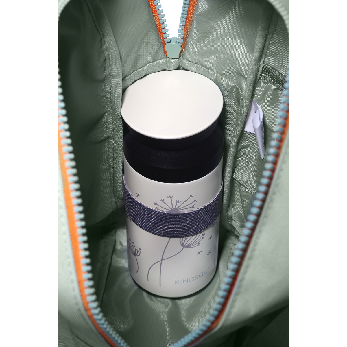 Kinderrucksack aus recycelten PET-Flaschen Maxi Aquamarin von Kindsgut – Produktfoto 6