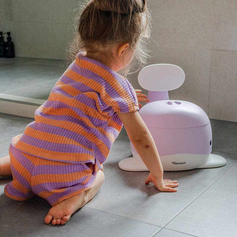 Kindertöpfchen Wal Flieder von Kindsgut – Anwendungsbild 2