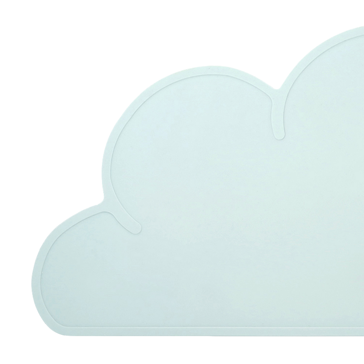 Silikon-Platzset Wolke für Kinder Aquamarin von Kindsgut – Produktfoto 6