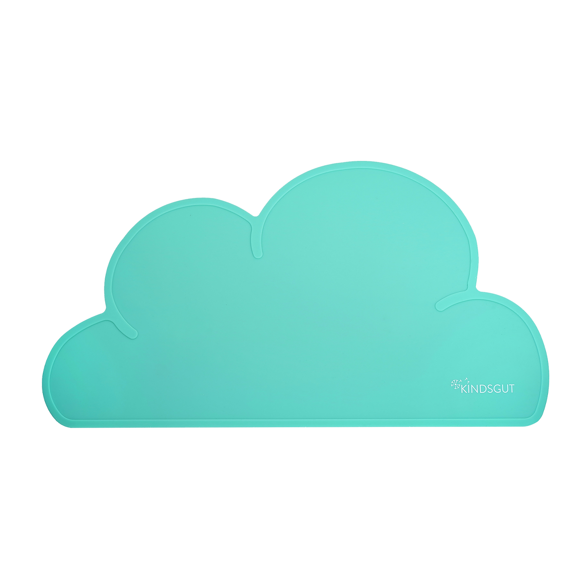 Silikon-Platzset Wolke für Kinder Mint von Kindsgut – Produktfoto 1