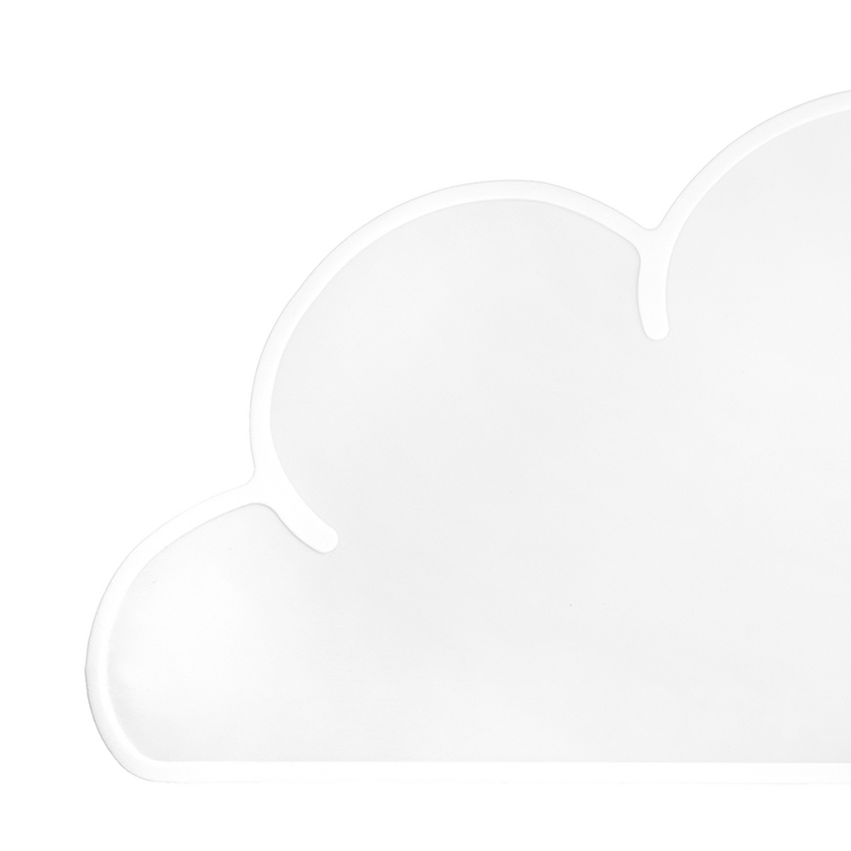 Silikon-Platzset Wolke für Kinder Weiß von Kindsgut – Produktfoto 6