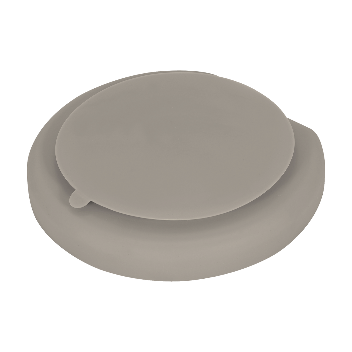 Silikon-Teller mit Saugnapf Taupe von Kindsgut – Produktfoto 6