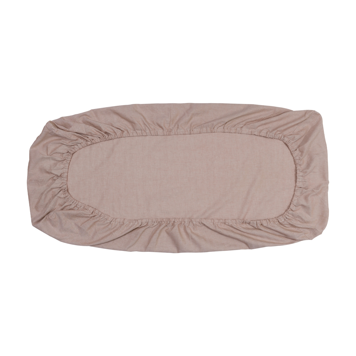 Spannbettlaken Kinderbett 2er-Set Baumwolle 60 x 120 cm Altrosa von Kindsgut – Produktfoto 1
