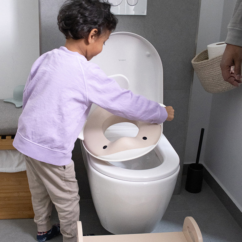 Toilettensitz für Kinder Wal Sand von Kindsgut – Anwendungsbild 2