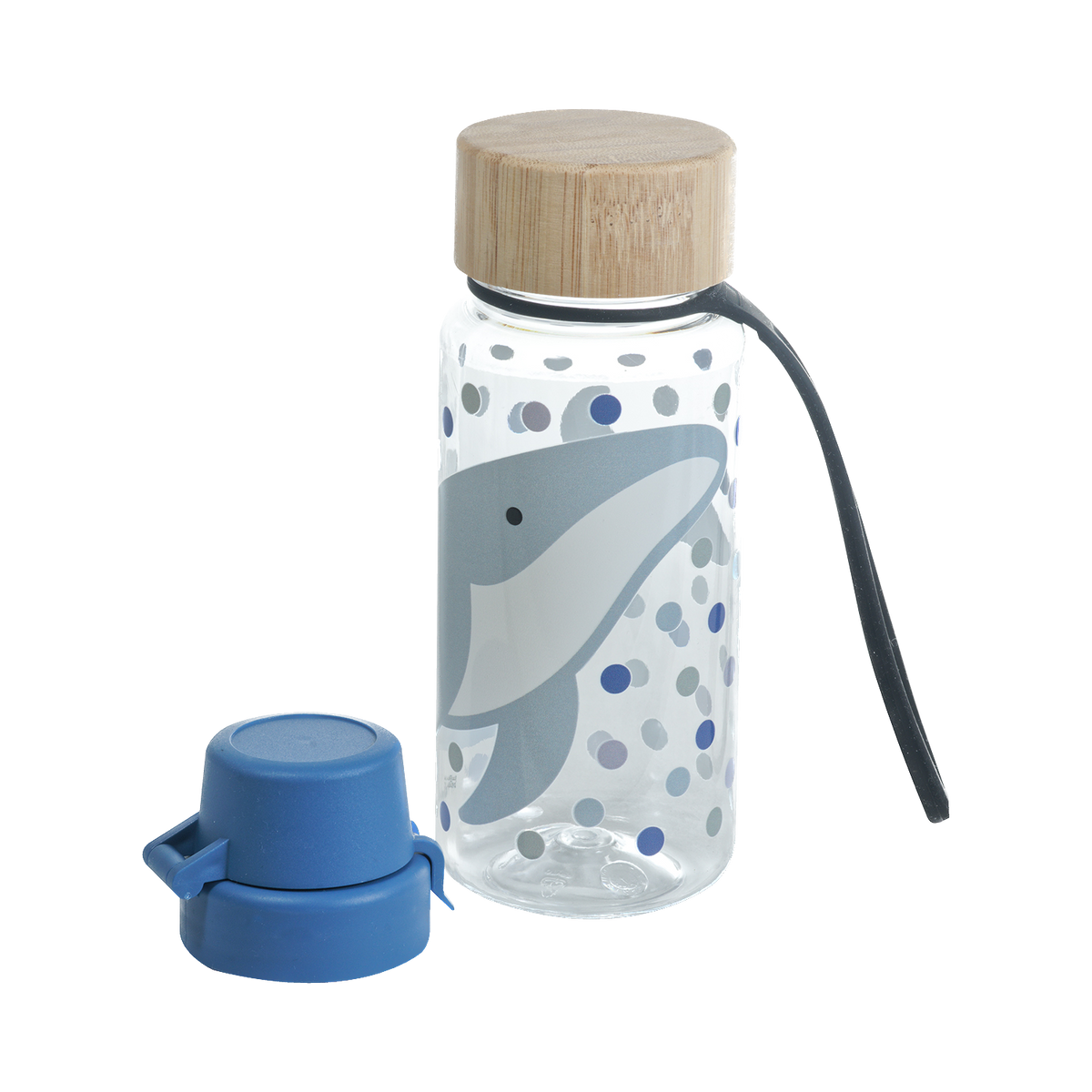 Kindertrinkflasche Tritan 400 ml Wal von Kindsgut – Produktfoto 1