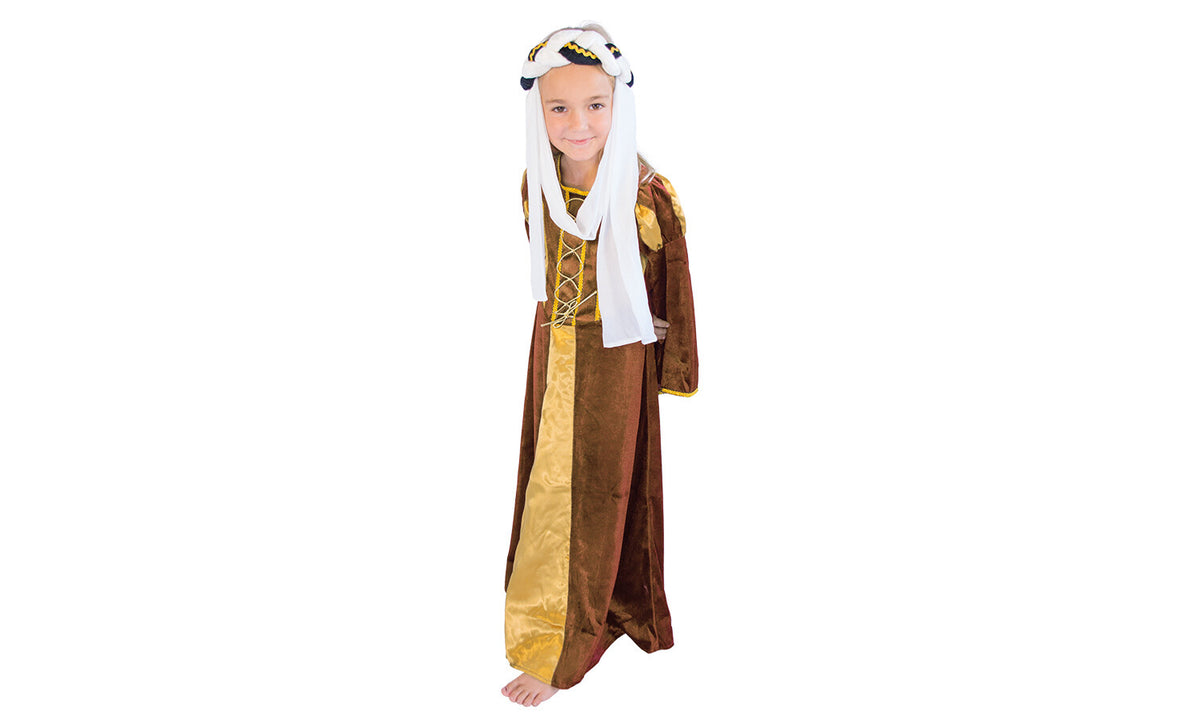 Prinzessinnenkleid Helena gold Ansicht 2