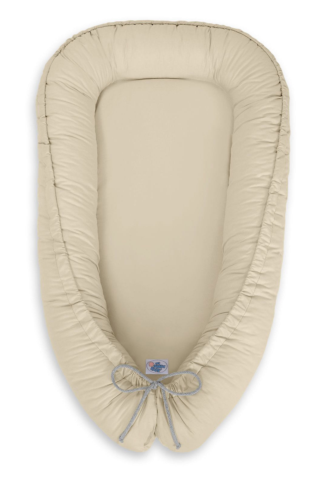 Babynest Kokon Baumwolle uni – Beige