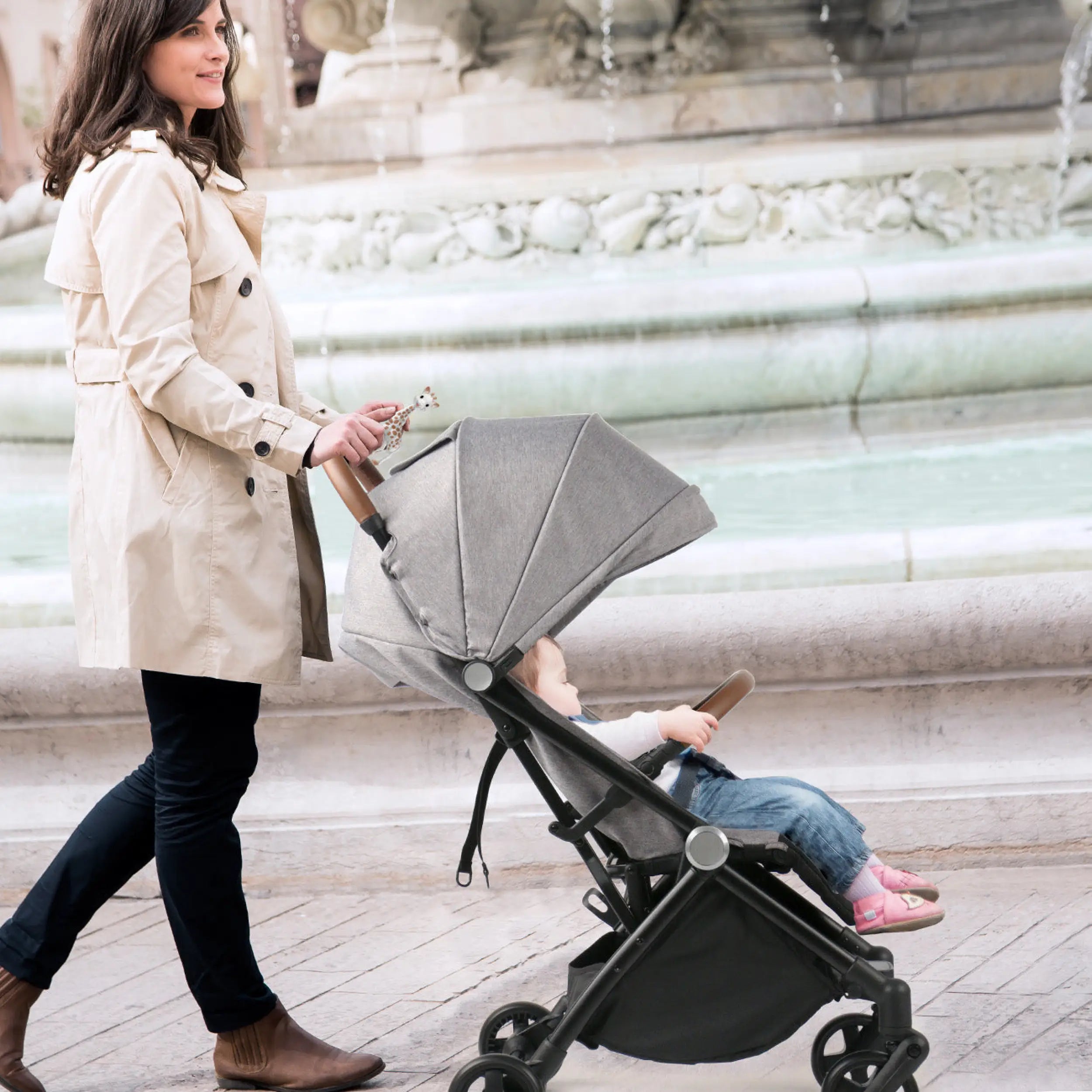 Kompakter automatisch faltbarer Buggy - RENOLUX MAGIK GRIFFIN