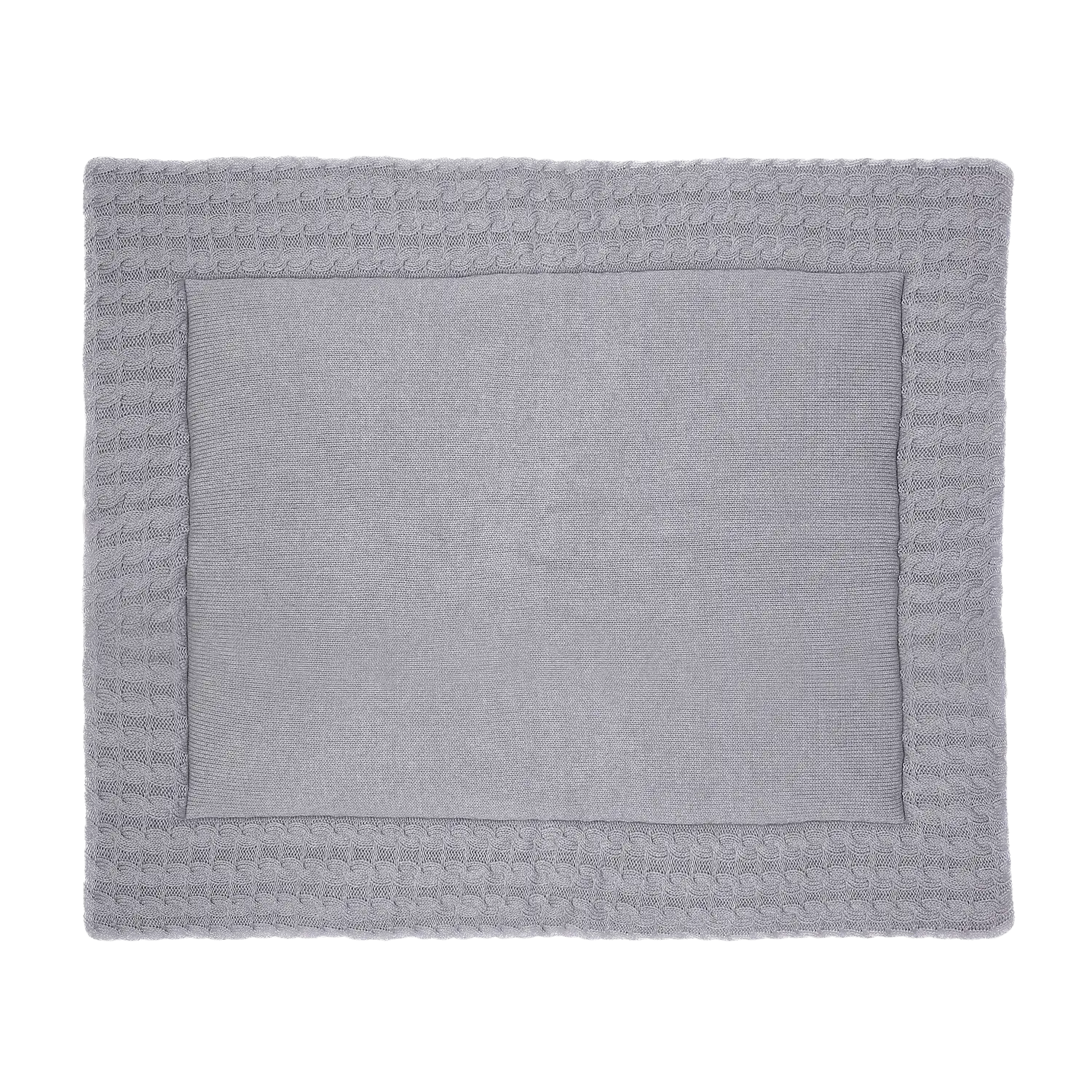 Krabbeldecke für Babys – weich & schadstofffrei - Grau