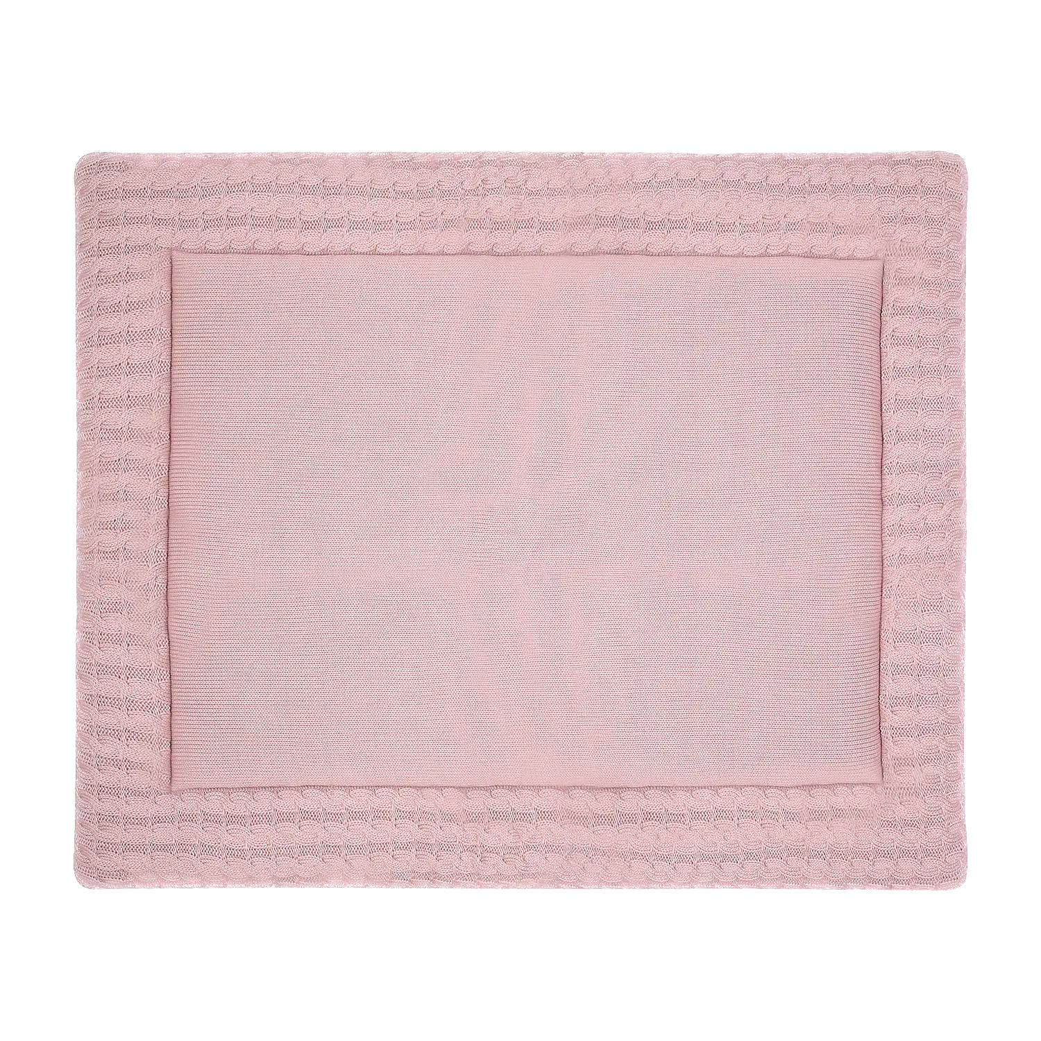 Krabbeldecke für Babys – weich & schadstofffrei - Rosa