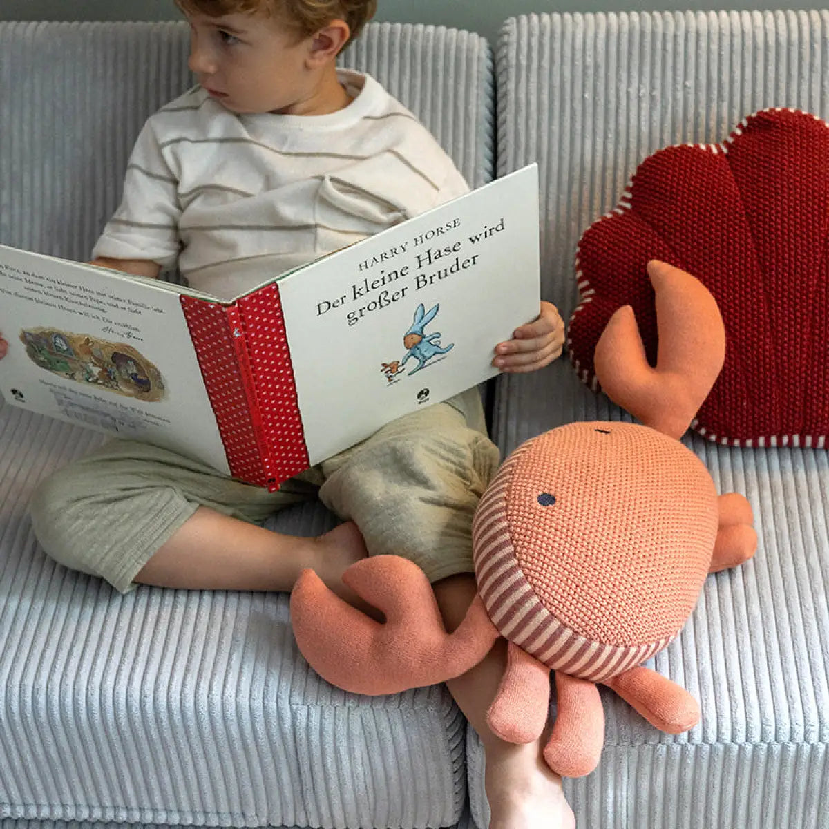 Kuscheltier für Babys – 100 % Baumwolle