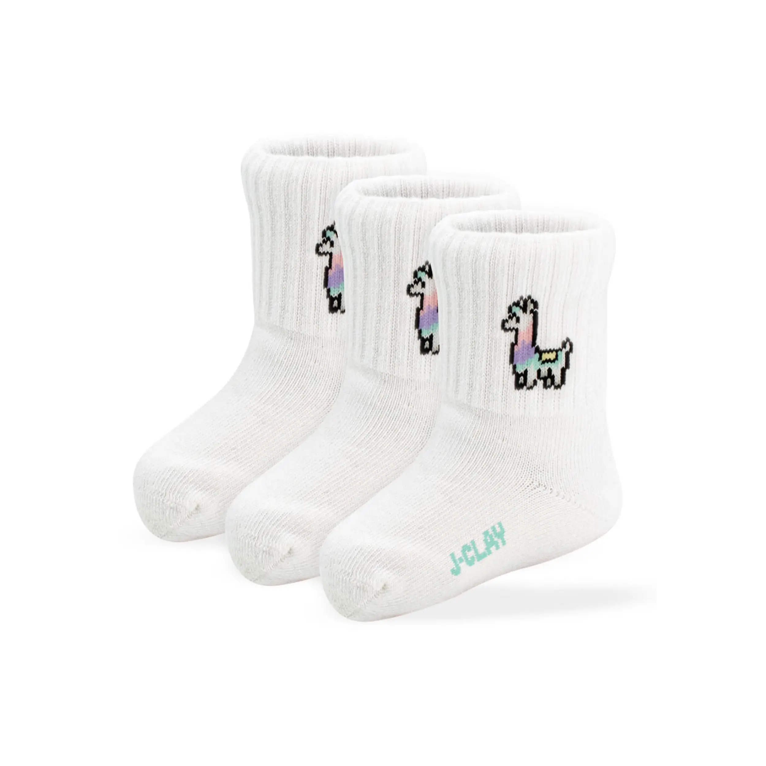 Lama Mini Kinder Tennissocken – 3er Pack (0-4 Jahre) - Kinderhelme & Sicherheit