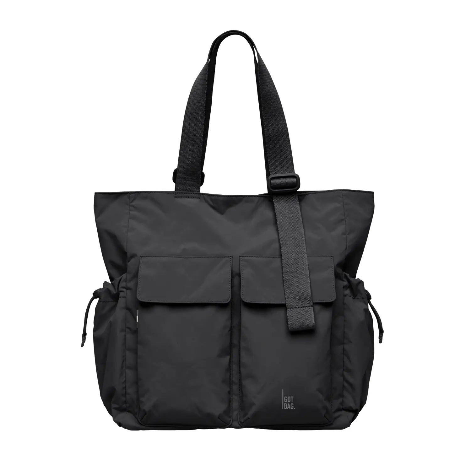 MELLOW TOTE BAG – nachhaltige Tragetasche aus Meeresplastik - Schwarz - Tragetasche