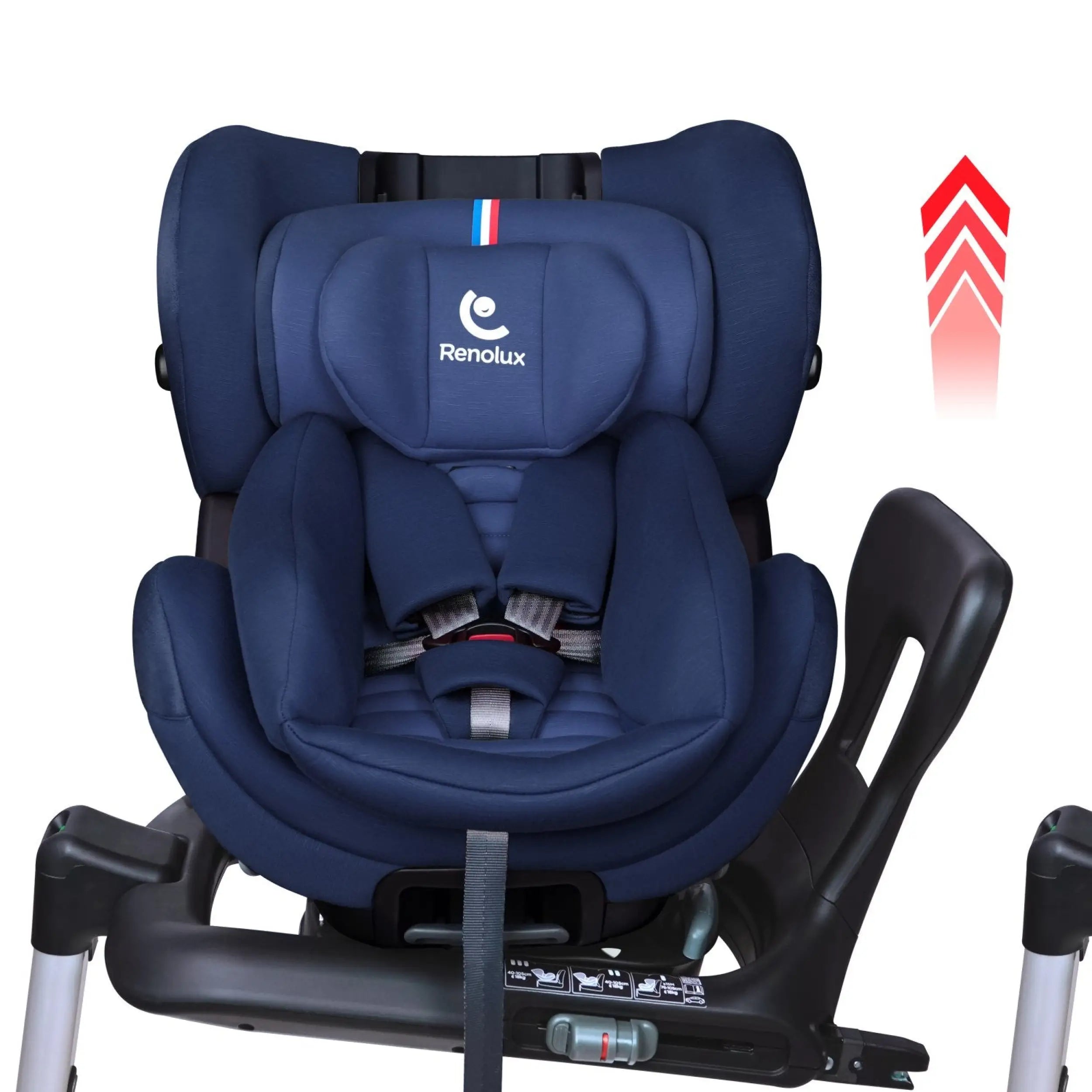 Mitwachsender Kindersitz RENOLUX Gaia Plus 0-12 Jahre