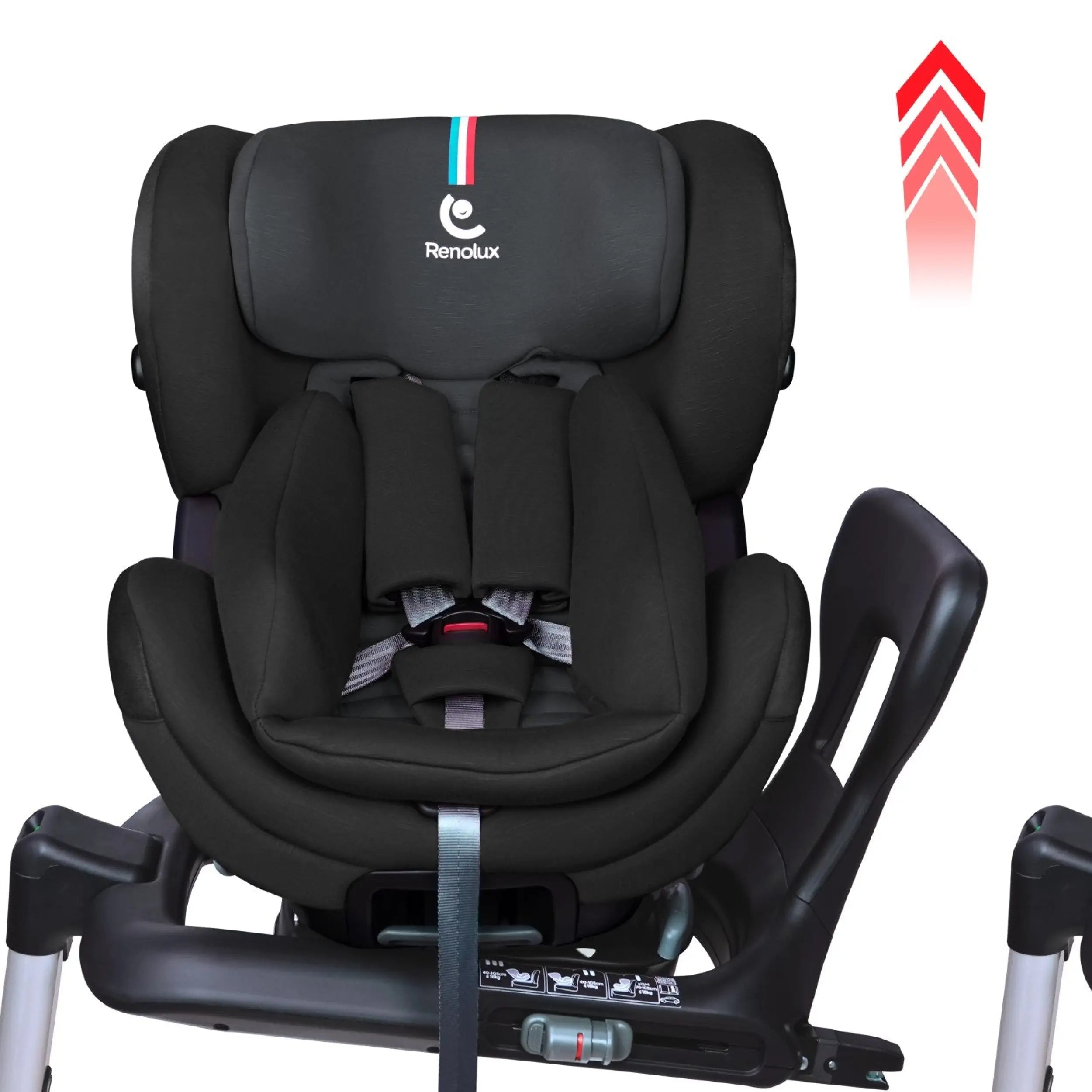 Mitwachsender Kindersitz RENOLUX Gaia Plus 0-12 Jahre