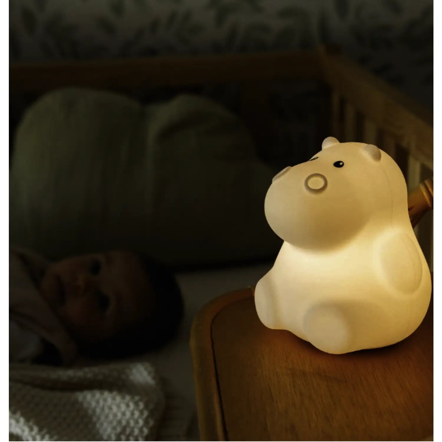 Nachtlicht für Kinder – mit weißem Rauschen - Hippo