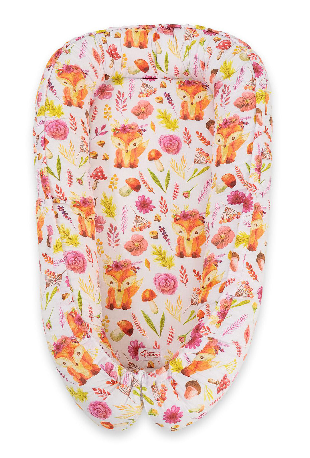 Babynest Kokon Bobono – Fuchs im Kranz