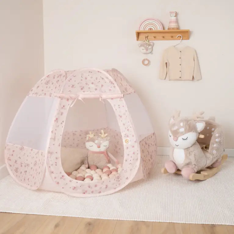 Pop Up Spielzelt und Bällebad mit 50 Bällen